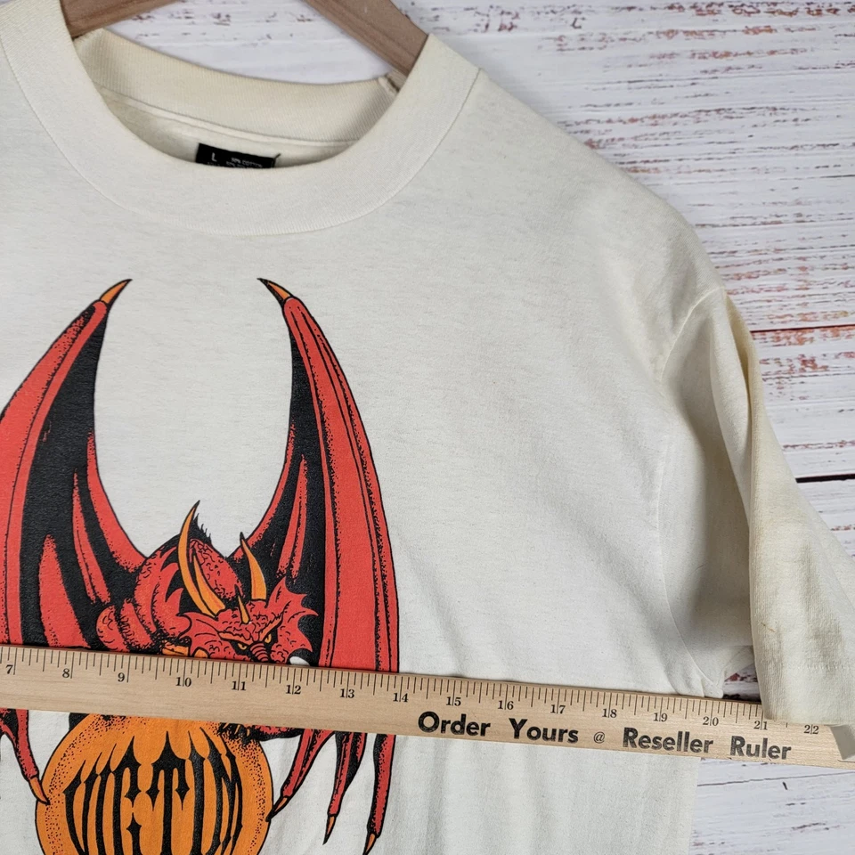 Camiseta rara 1993 MADNESS Ska Punk Band VICTIM TOUR talla L puntada única Foto 3 de 4