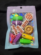 Silicone Focal Bead mix 11 Beads