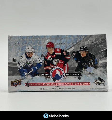 2024-25 UPPER DECK AHL HOCKEY SEALED HOBBY BOX