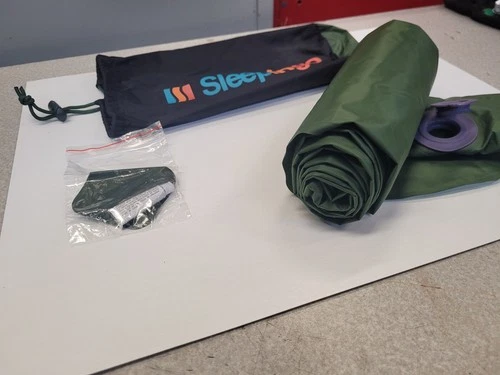 Sweet! Sleepingo Inflatable Sleeping Pad Waterproof, Compact Air Mattress Green