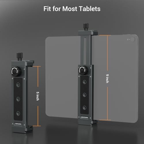 Tripod Mount Adapter for iPad, Aluminum Tripod Mount Holder for Tablet,Tablet - 第 6/7 張圖片