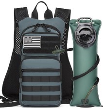ATBP Insulated Hydration Pack Hiking Water Backpack Running Vest with 3L TPU Bla