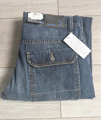 Sonneti Jeans Men's Loose Fit Style Gam Size 32R Col.Stonewashed used New 
