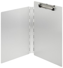 Läufer Dokumenten-Klemmbrett Aluminium seitl...