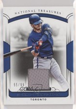 2018 Panini National Treasures Relics 55/99 Josh Donaldson #179 08jk