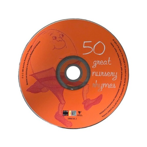 50 Great Nursery Rhymes CD Children's Music - Picture 3 of 3