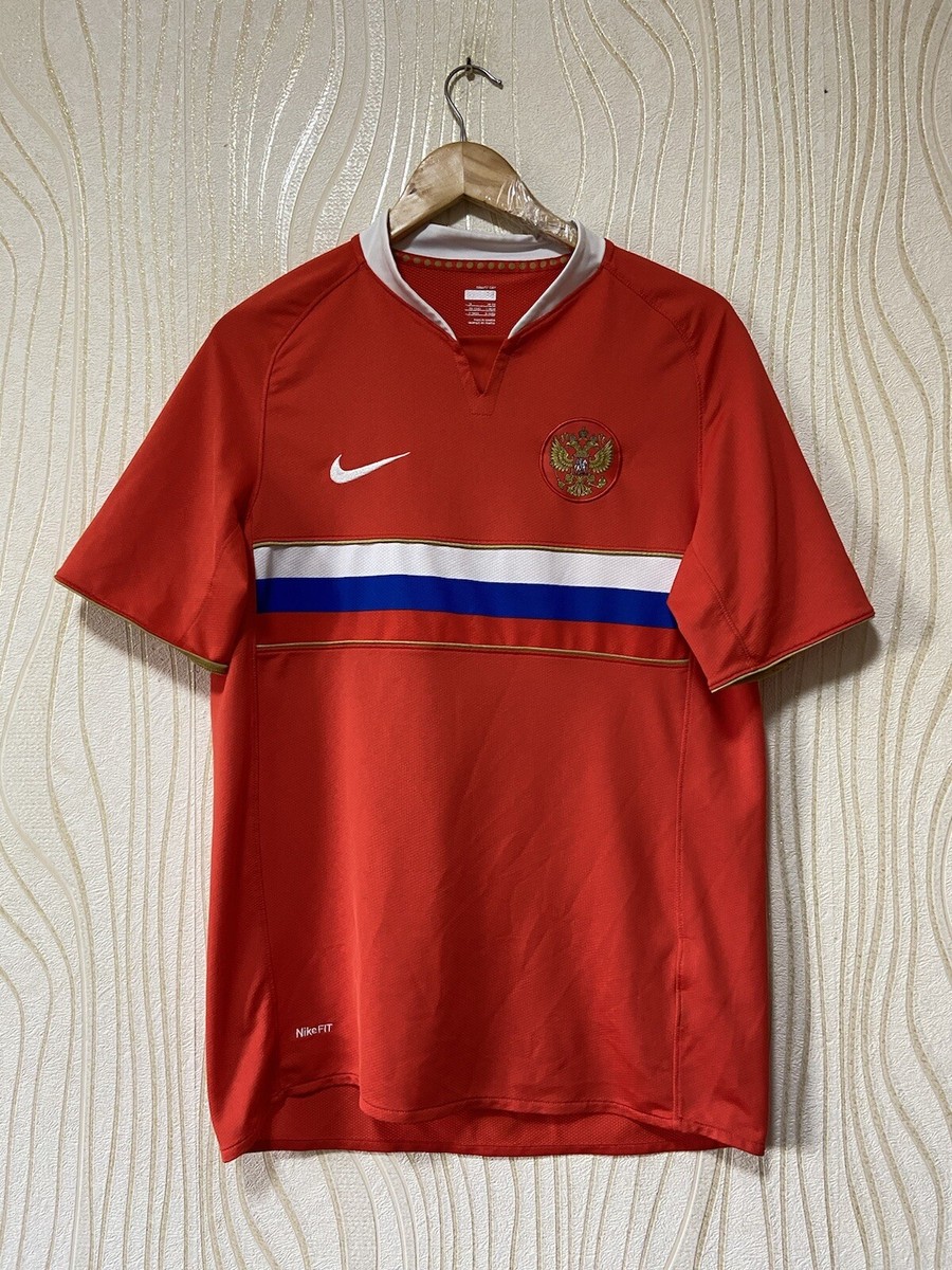 RUSSIA 2008 2009 AWAY FOOTBALL SHIRT SOCCER JERSEY NIKE 258936-673