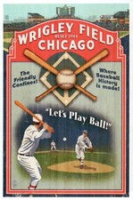 Wrigley Field Chicago, Illinois, Baseball Stadium, Sports IL --- Modern Postcard
