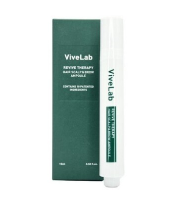 ViveLab Revive Therapy Hair Scalp & Brow Ampoule 15ml Anti Hair Loss Unisex