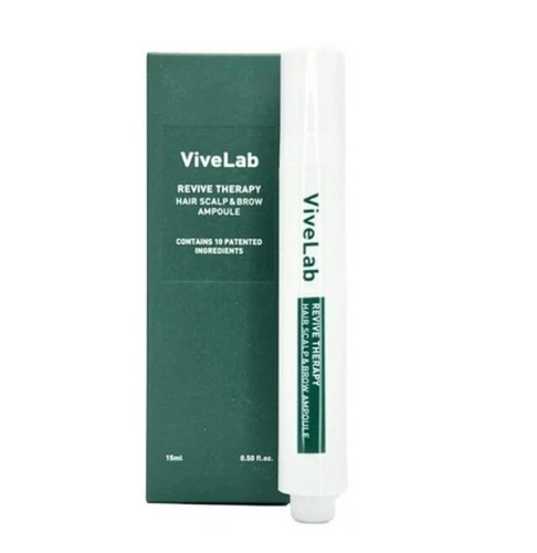 ViveLab Revive Therapy Hair Scalp & Brow Ampoule 15ml Anti Hair Loss Unisex