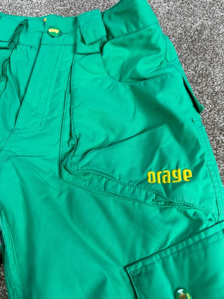 Pantalones Orage Juveniles 10 Snowboard Carga Unisex-Ventilado-Ajustar Cintura-Esquí-Nieve Foto 2 de 4