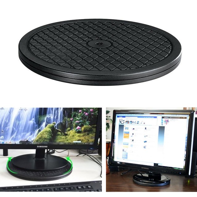 Heavy Duty Rotating Turntable Lazy Susan 220 LB Capacity TV Monitor 360