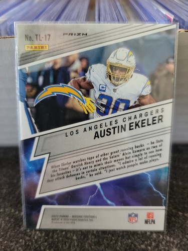 Austin Ekeler Thunder Lane Red 2022 Mosaic - Chargers - Picture 2 of 2