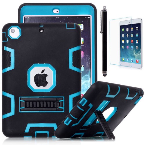 Hybrid Stoßfest Ständer Schutzhülle iPad 6./5/4/3/2 Mini 5. 4 3 2 iPad Air 1/2 - Bild 14 von 27