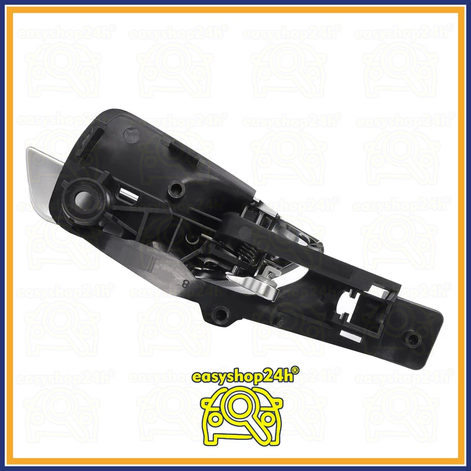 MANIGLIA INTERNA PORTA ANTERIORE SX PER ALFA GIULIETTA DAL 2010 LEVA SATINATA - Immagine 2 di 3