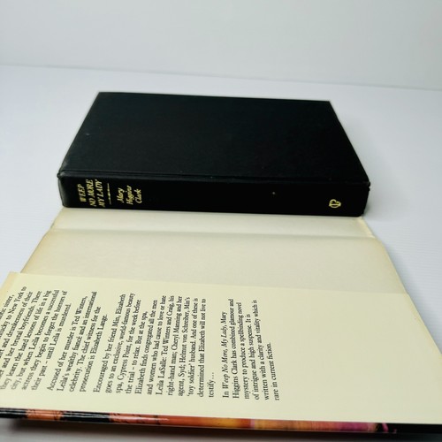 Weep No More My Lady by Mary Higgins Clark 1987 Hardcover Vintage - Picture 8 of 8