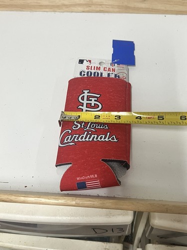NIP St. Louis Cardinals Baseball Can Cooler Koozie 2-Sided H4 - Picture 2 of 4