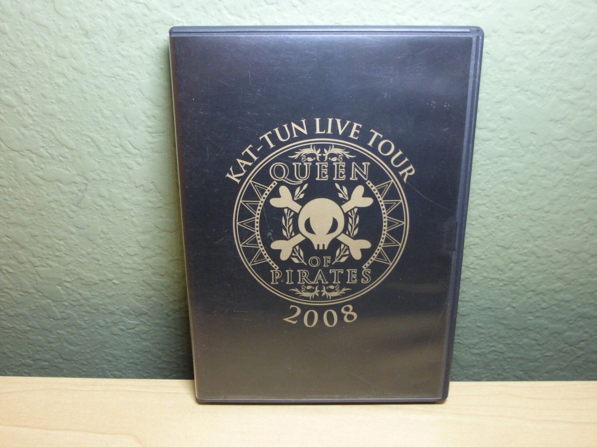 KAT-TUN Live Tour Queen of Pirates 2008 DVD 2 Disc Set **Region 2 