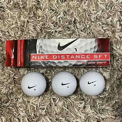 Nike Golf Distance SFT Golf Balls 3 Pack Long And Soft Nike 3