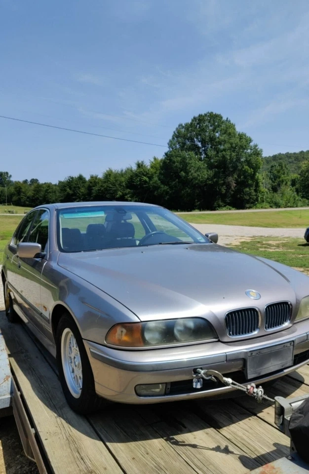 2000 BMW 528i - черный кожаный руль OEM 1095633 - Изображение 3 из 3