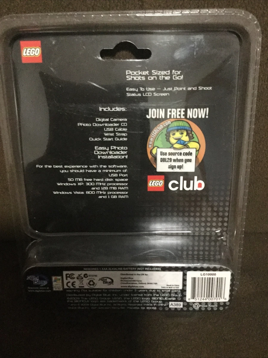LEGO BIONICLE 2009 DIGITAL KIDS CAMERA - VOROX DIGITAL BLUE LG10000