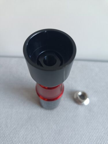 ST CARBON RED 6SP STICK SHIFT GEAR KNOB FOR FORD FOCUS MK2 MK3 MK4 FIESTA MK7 WZ - Picture 6 of 6