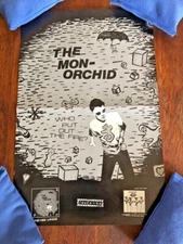 Rare THE MONORCHID Who Put Out the Fire? Promo Poster Touch and Go Circus Lupus
