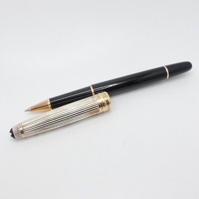 【美品】モンブラン ローラーボール １６３１ ソリテール ドゥエ シルバー９２５ Montblanc 1631 Solitaire Doue Sterling Silver Cap Rollerball Pen