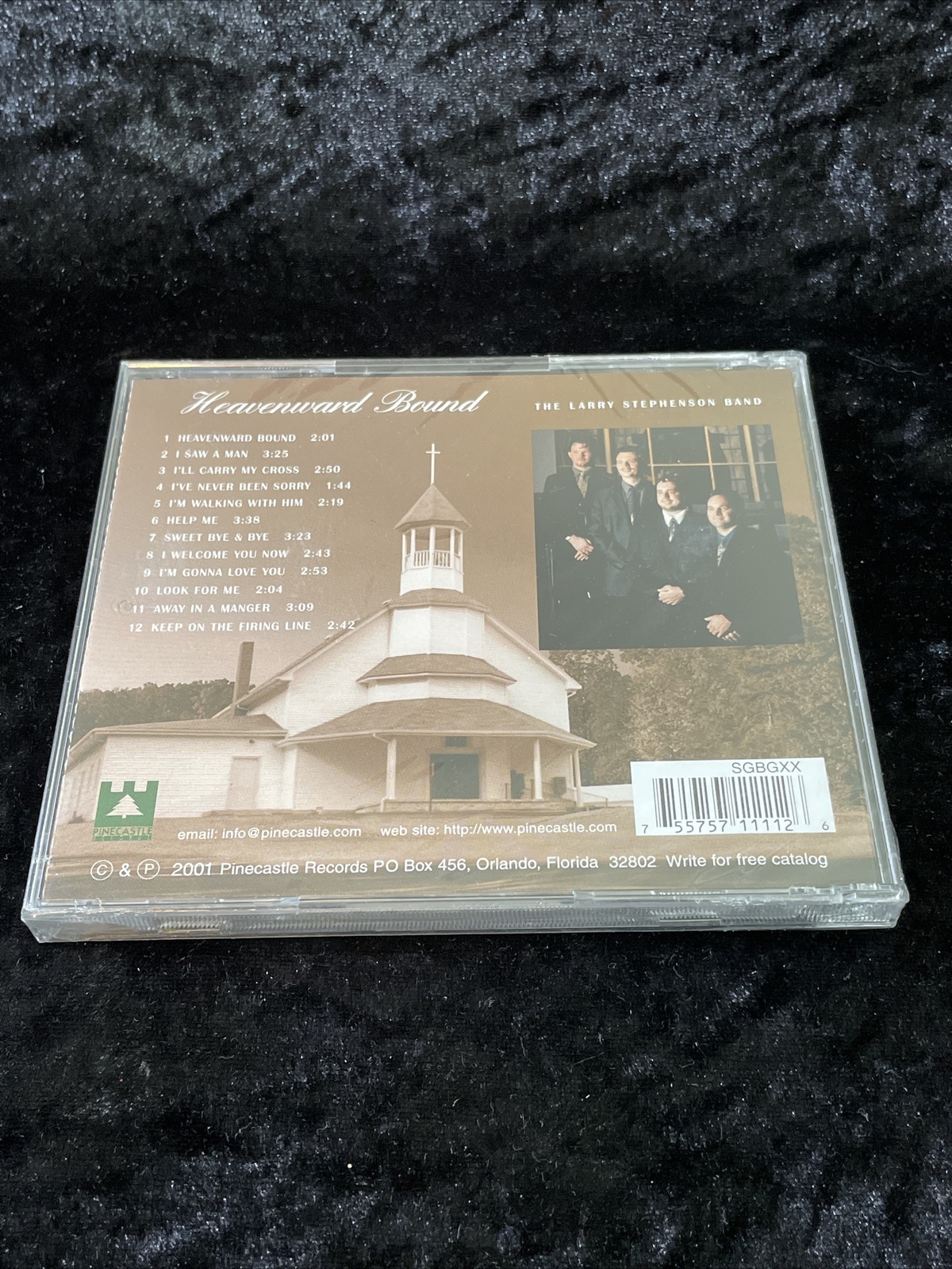 The Larry Stephenson Band Heavenward Bound Cd New/Sealed 755757111126 eBay