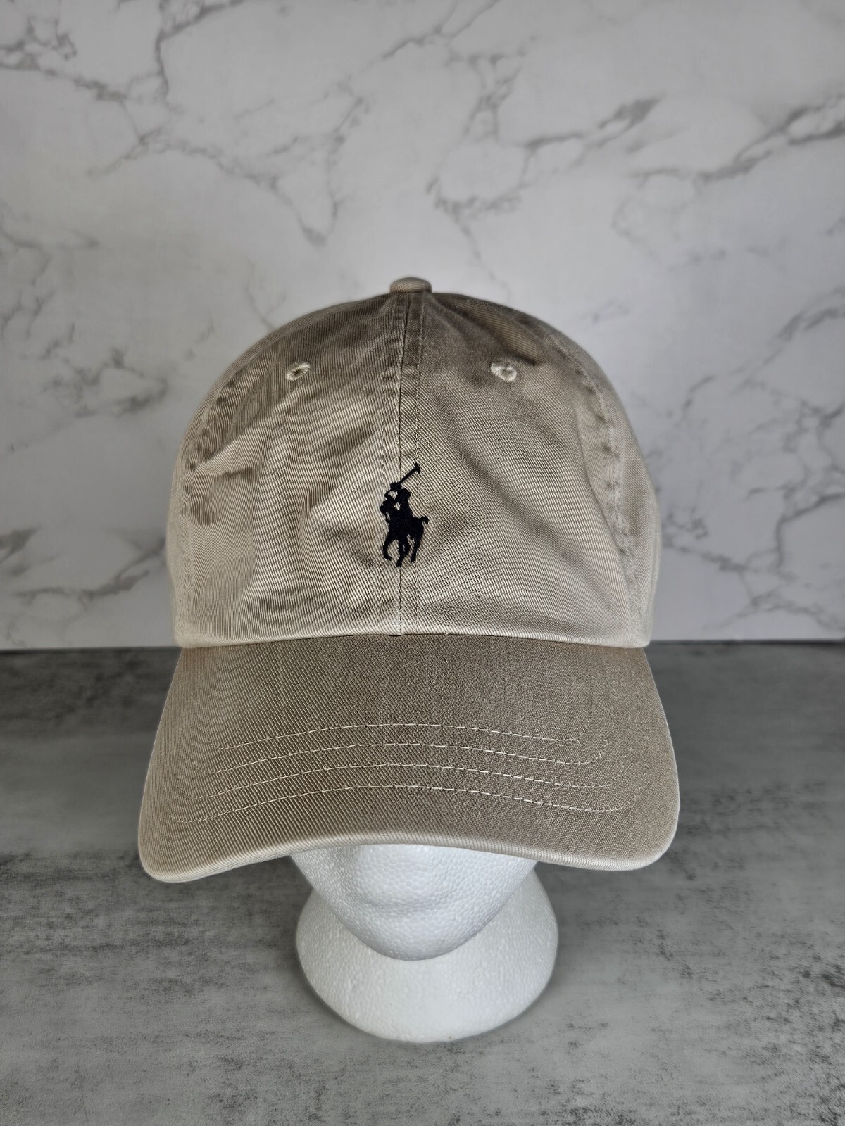 Polo Ralph Lauren Cappello Uomo Ricamato Pony Strapback Beige