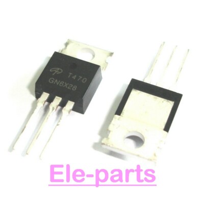 5 PCS AOT470 TO-220 AO T470 75V N-Channel MOSFET Transistor Chip