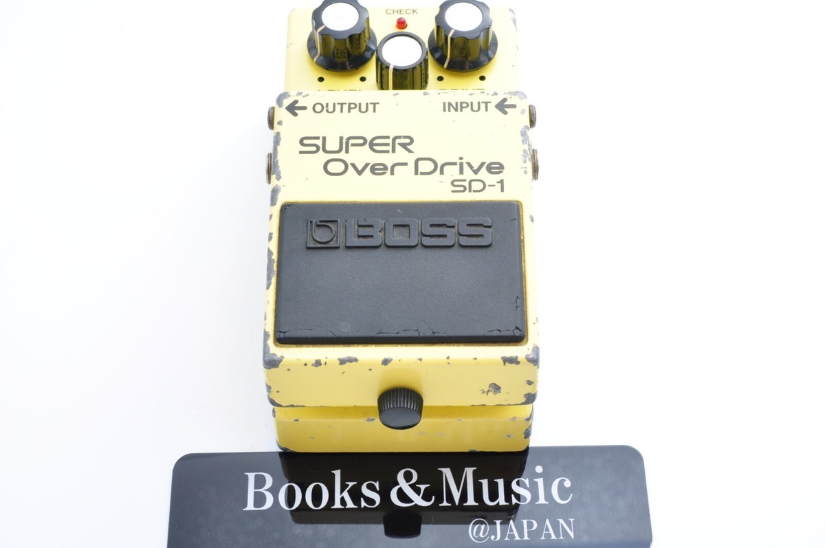 Boss SD-1 SUPER Over Drive 1983 Made in Japan Working ACA