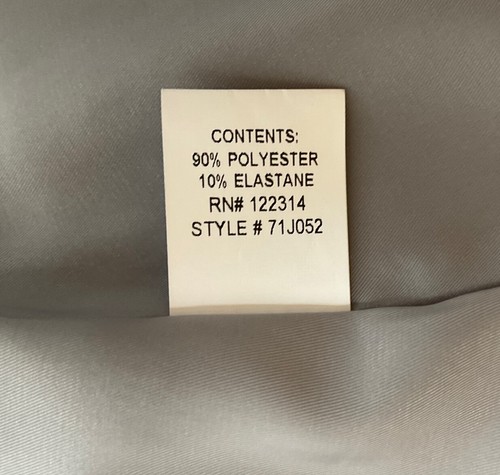 Blazer aperto Peace of Cloth polsino con bottoni panticolare manica 1/2 tasche tortora tg 6 - Foto 5 di 9