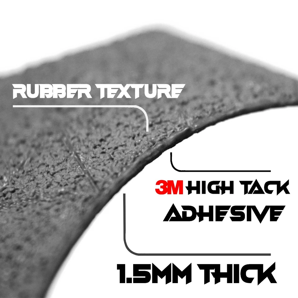 2005 - 2026 Honda CRF150R Rubberized Grip Tape Frame Guard Protector (2 Pairs) - Image 2 of 4