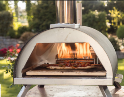 Forno per pizza a Gas Legna e Pellet Acciaio Inox Pietra Refrattaria 500°  MAX | eBay