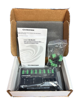 CRESTRON C2N-HBLOCK, Multi-type Cresnet Distribution, Great Condition, OPEN BOX