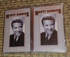 Sealed new MARTY ROBBINS The Very Best of Marty Robbins 2 Cassette Tape set vtg