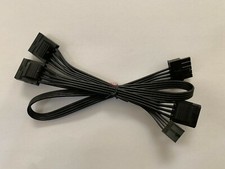 5pin male to 3 molex 4pin and 1 floppy 4pin connector cable