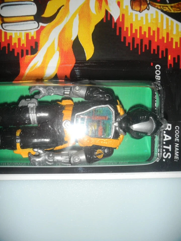 *RECARDADO* 1986 Vintage G.I. Figura GI Joe 3.75 ARAH Cobra BATS v1 100% Completa Foto 3 de 4