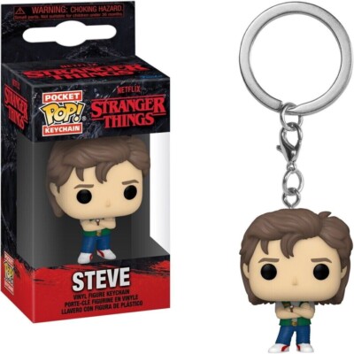 STRANGER THINGS SEASON STEVE POCKET POP KEYCHAIN VINYL FIGURE