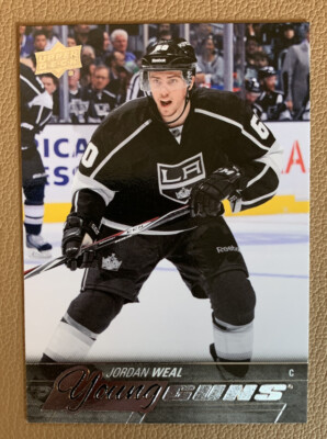 2015-16 Upper Deck Young Guns Rookie #202 Jordan Weal YG RC Los Angeles Kings