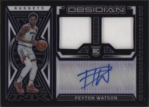 2022-23 Panini Obsidian - Peyton Watson #RJI-DPW