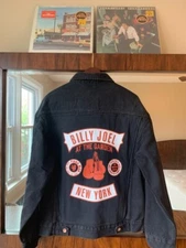 RARE 2018 40TH  BILLY JOEL LIMITED EDITON 1-100 DENIM JACKET NEVER WORN BRANDNEW