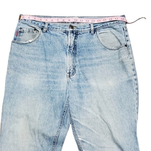 Mens Vintage 1990s light Wash Bugle Boy Straight leg Jeans - Picture 12 of 12
