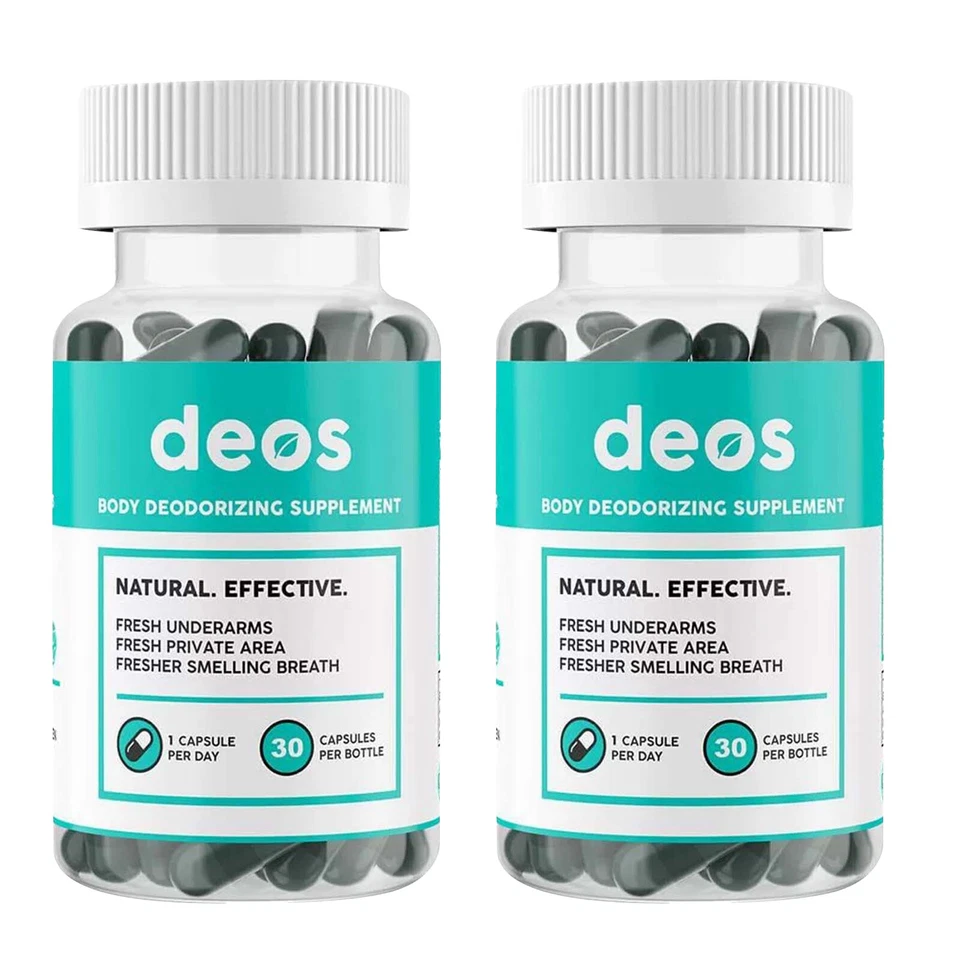 1-3X DEOS Internal Deodorant Supplement – DEOS Full Body Deodorizer - Image 2 of 4