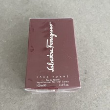 Salvatore Ferragamo POUR HOMME 3.4oz Men's Eau de Toilette Spray  Sealed