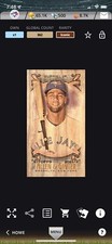 TOPPS BUNT - Lourdes Gurriel Jr Allen & Ginter Wood Base Iconic Digital Card