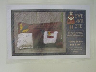 Glory Be For Ewe & Me PILLOW STITCHING Craft Pattern TP 522