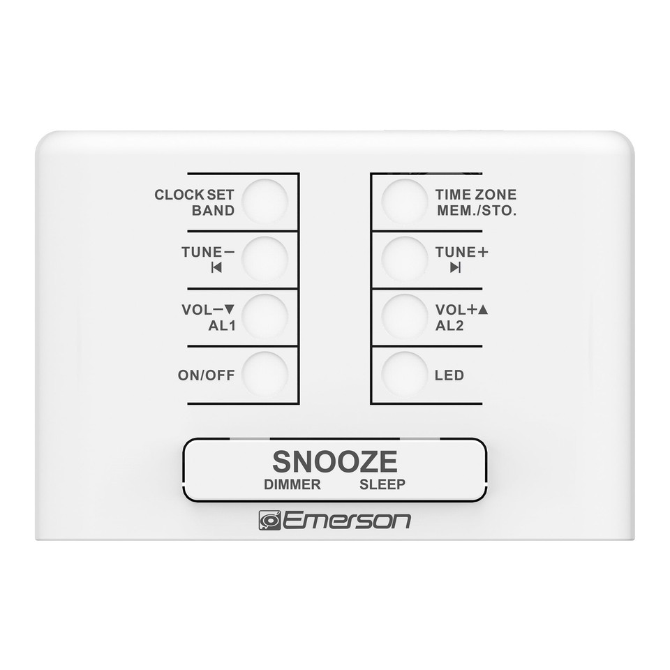 Emerson Smartset PLL AM FM Dual Alarm Clock Radio With 0 9 Blue LED emerson-smartset-pll-am-fm-dual-alarm-clock-radio-with-0-9-blue-led