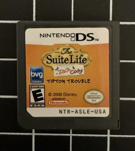 The Suite Life of Zack and Cody Tipton Trouble Nintendo DS 2006 Not Tested